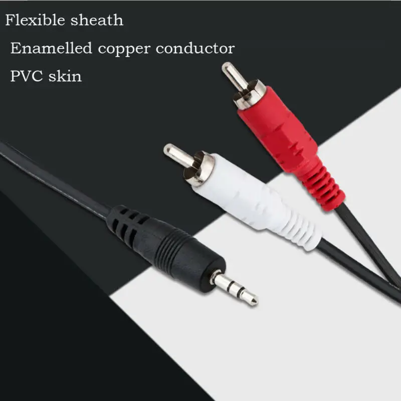 3 5 мм штекер стерео мини джек RCA для 2 разъемов мама Twin Phono кабель Lead PC ТВ Aux