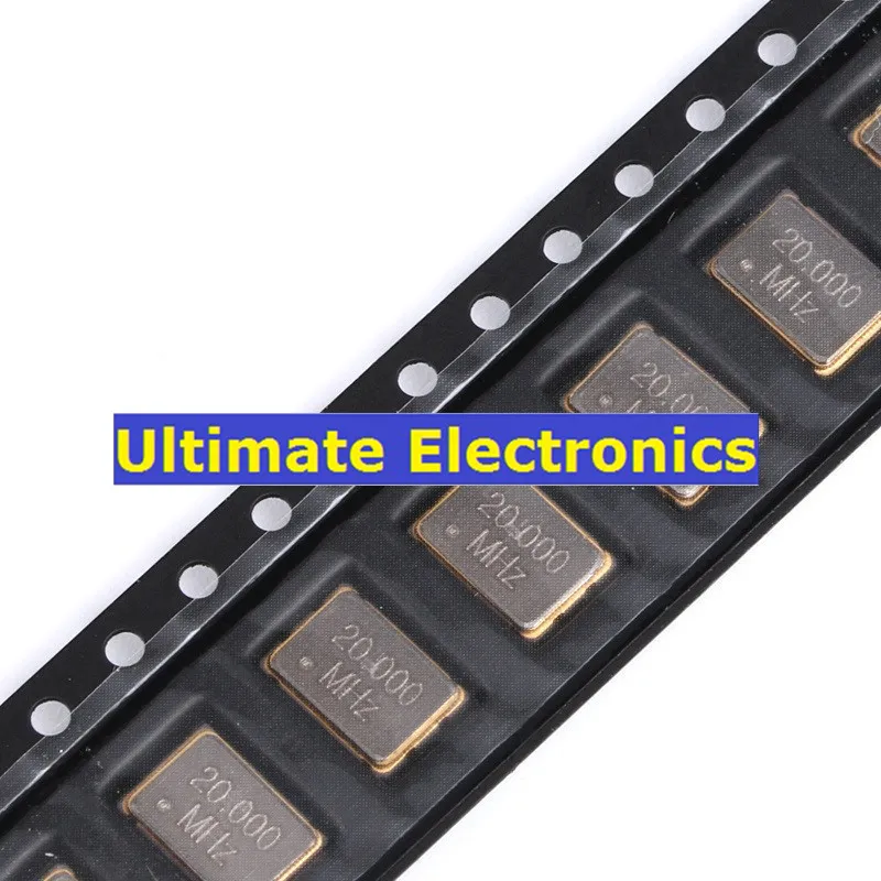 10 шт. SMD Active Crystal 7050 20 000 МГц 25 стр./мин 3 В 5*7 мм 4 фута 5070 резонатор | Электронные