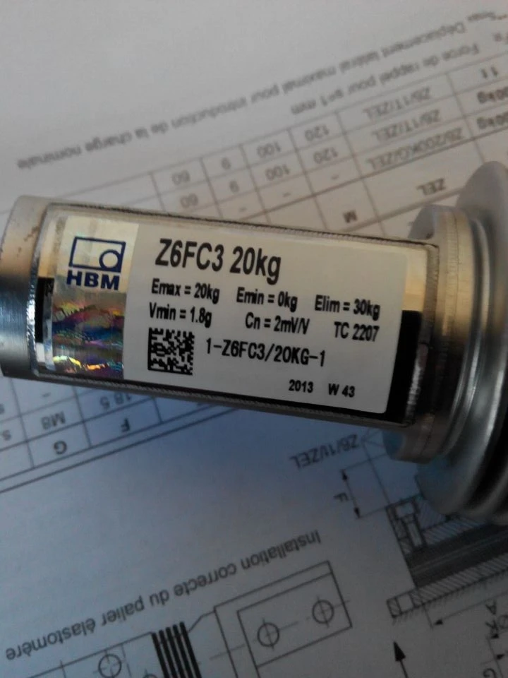HBM Датчик нагрузки Z6FC3 10 кг 20 50 100 металлический весовой индикатор по хорошей цене |