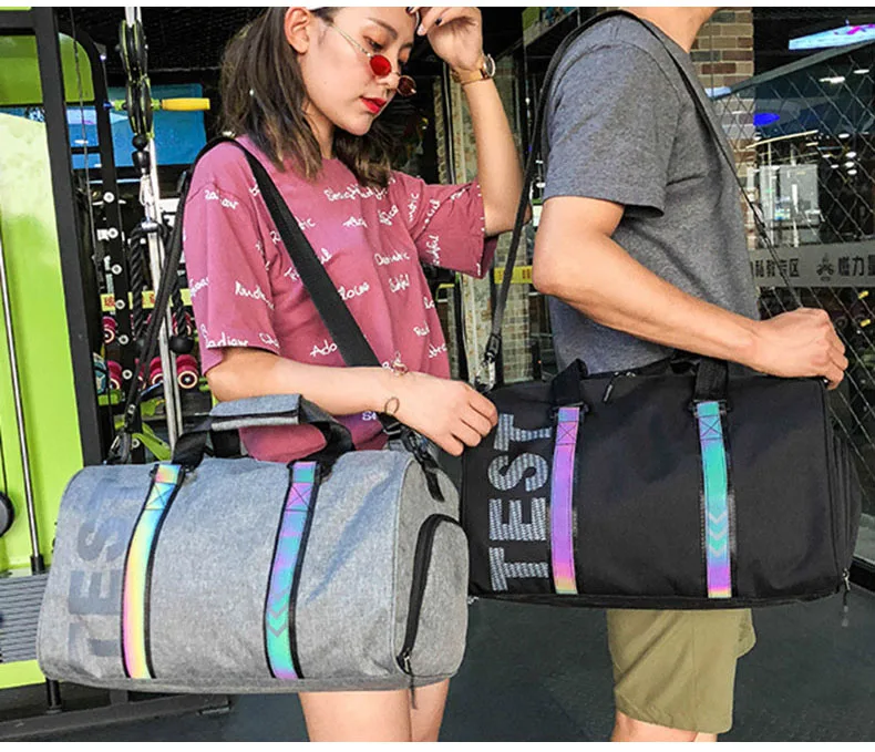 Спортивная сумка для сумок, обувь, спортивные сумки Gymtas для женщин, для путешествий, для занятий йогой, sac de sport Tas Duffle, для улицы, нейлоновая, влажная, сухая, для плавания, XA594WA