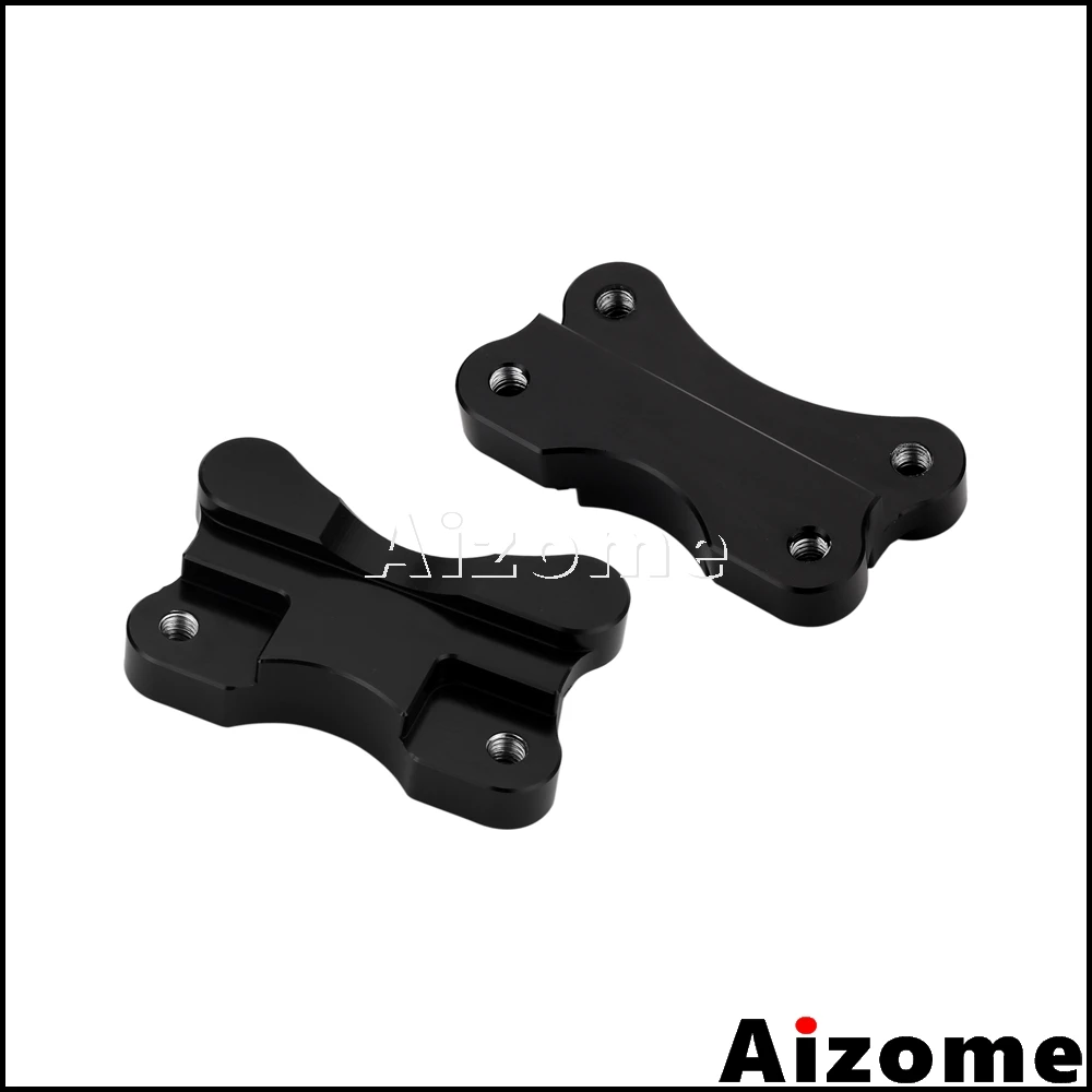 Черные мотоциклетные 21 дюймовые адаптеры для колесного брызговика и вилки Harley