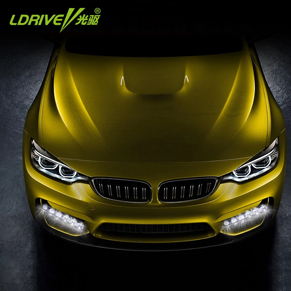 Автомобильные дневные ходовые огни 2 шт./лот светодиодные противотуманные фары 6