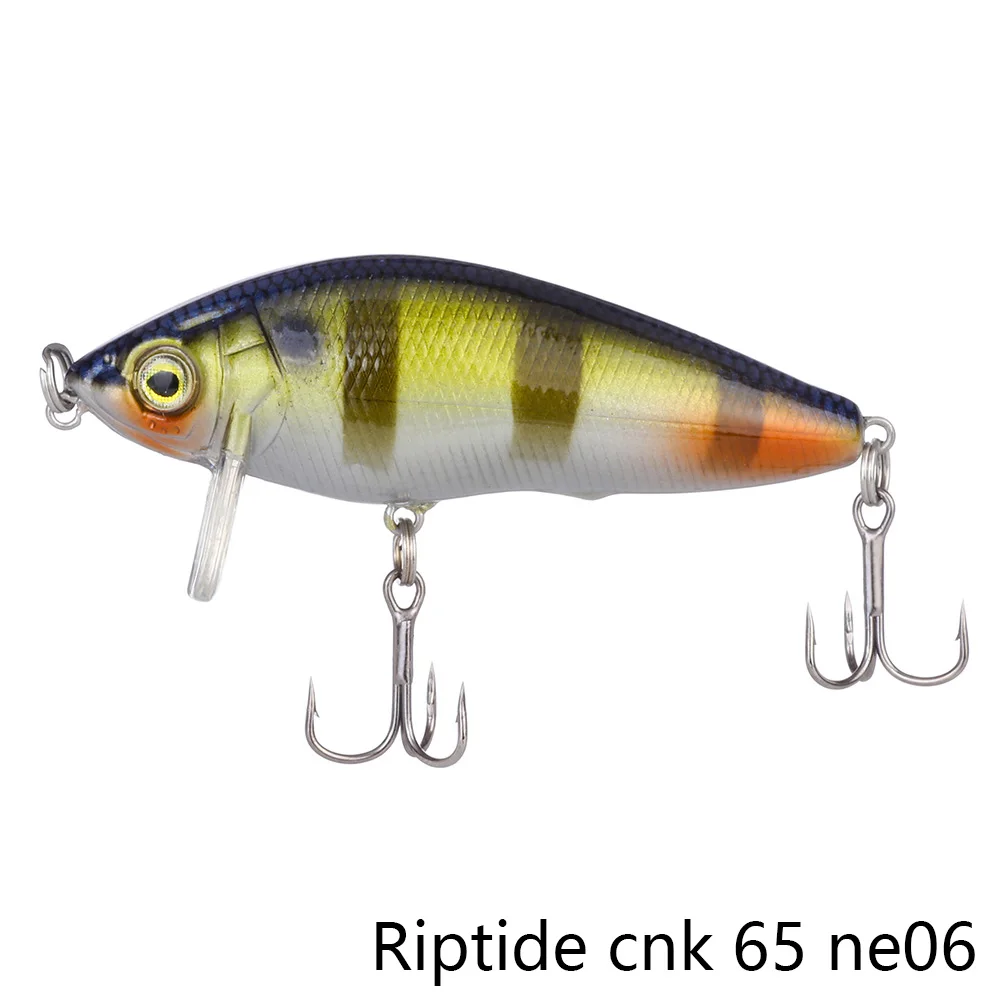 Riptide cnk 65 ne06 MAKEBASS 0,3 дюйма/унций кренкбейт приманка для рыбалки Плавающие жесткие наживки плавающие наживки лодка океан Topwater приманки рыболовные снасти - Цвет: Riptide cnk 65 ne06