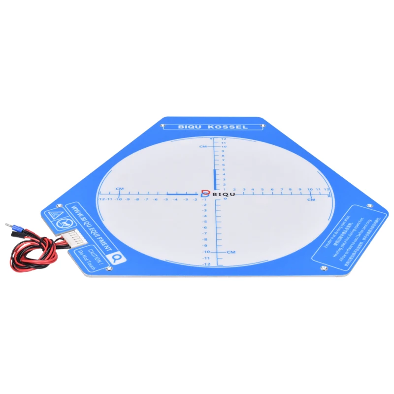 3d принтер heatкровать алюминиевый heatкровать с кабелем для Kossel Delta Plus/Pro DIY автоматическое выравнивание Kossel Reprap 3D-принтер машина