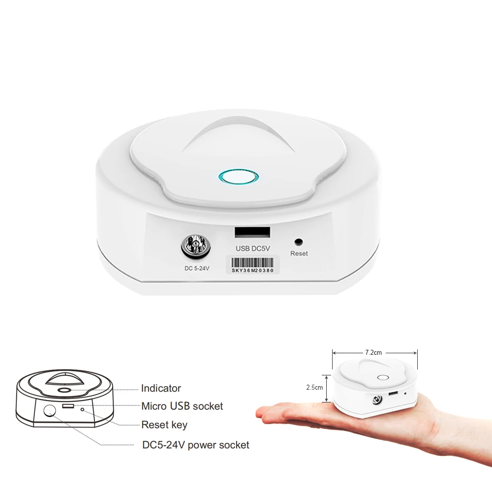 Wi Fi LED контроллер UFO DC 5 в 12 В 24 основной приемник реле RF преобразователь RGB лента
