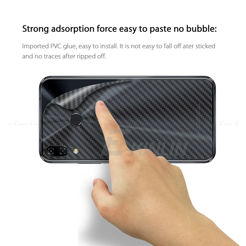 3D углеродное волокно задняя крышка экрана протектор для Asus ZenFone 5 5Z 6 7 Pro ZS670KS ZS671KS