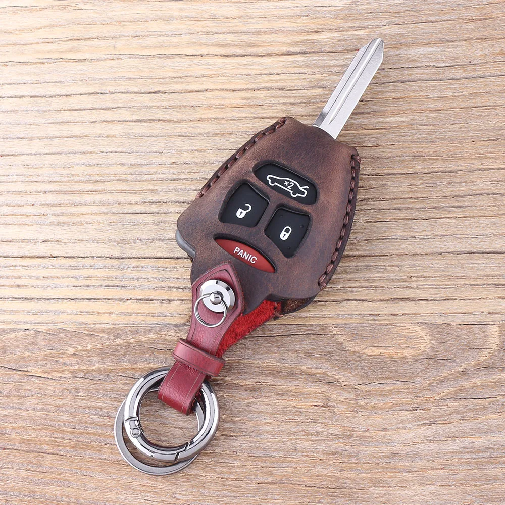 KEYYOU 4 кнопки дистанционного ключа Fob чехол с брелком для Chrysler 300/Aspen/Jeep/для Dodge