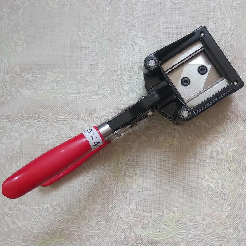 1 шт. ручной пробойник для удостоверения личности фото нож кредитных карт 35x45 мм