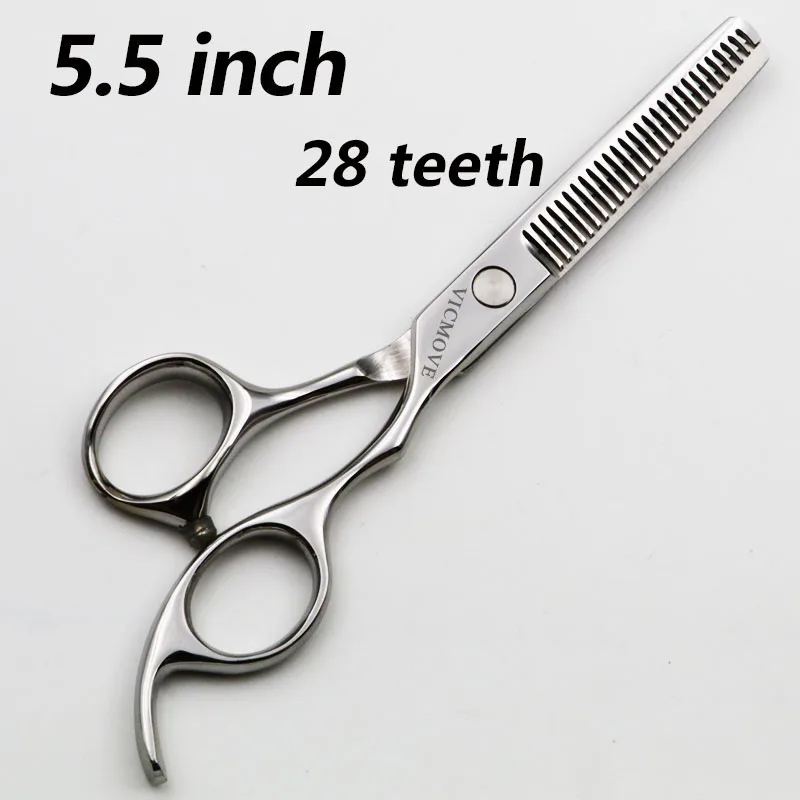 1 pcs 5 ''/5,5''/6 ''/6,5''/7 ''/7,5''/8 ''/9'' Профессиональные Парикмахерские ножницы режущие и филировочные ножницы для волос для собак и людей - Цвет: 1 pcs