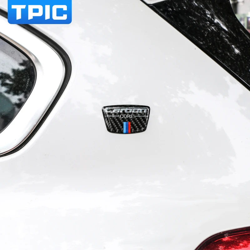 Автомобильная эмблема из углеродного волокна стикер для bmw e46 e39 e60 e90 f30 f34 f10 1 2 3 5 7