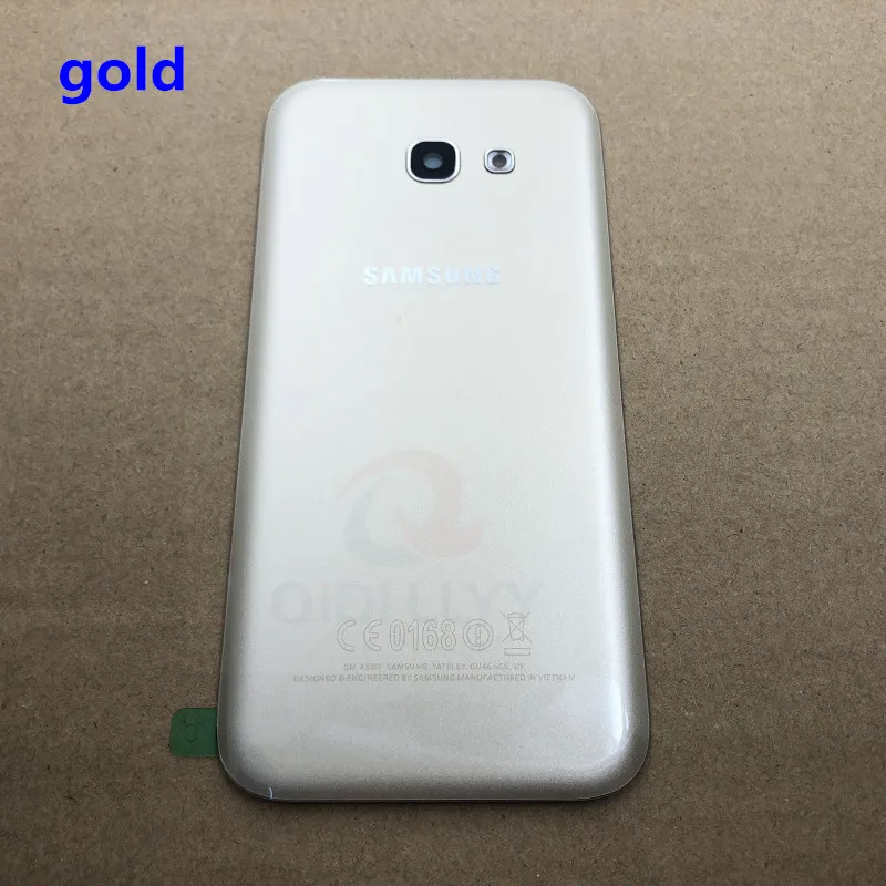 Заднее стекло для samsung Galaxy A3 A5 A7 A320 A520 A720, заднее стекло для батареи, крышка для задней двери, чехол для камеры, стеклянный объектив