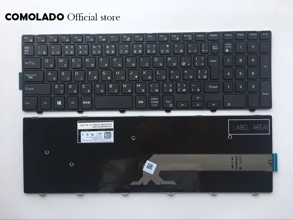 JP японская клавиатура для DELL 15 3000 5000 17 3542 5547 5542 5548 макет|Клавиатуры замены| |