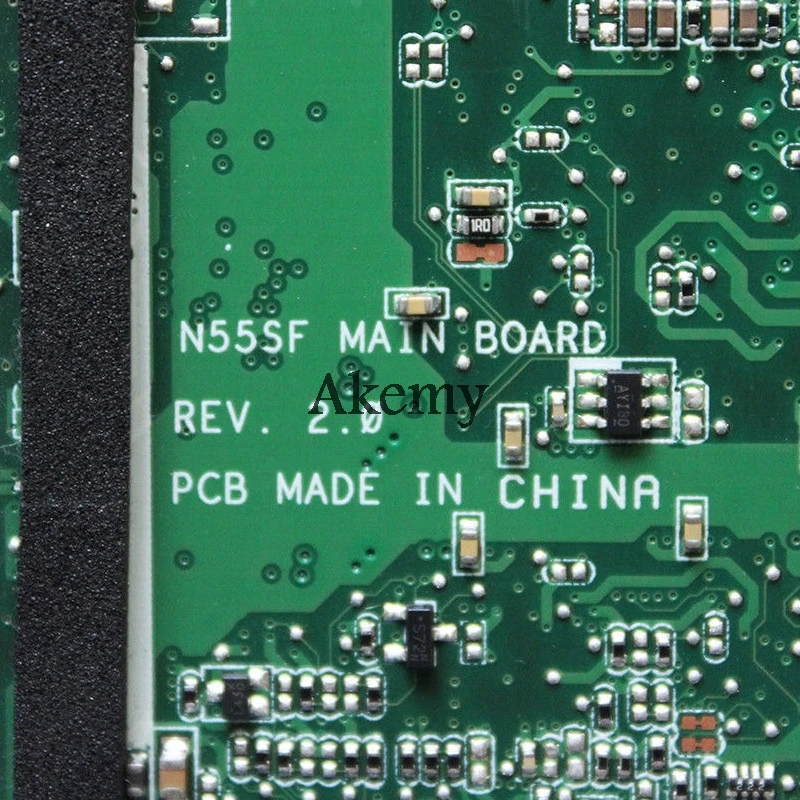 Akemy N55SF материнская плата для ноутбука ASUS N55SF N55SL N55S тестовая оригинальная материнская плата