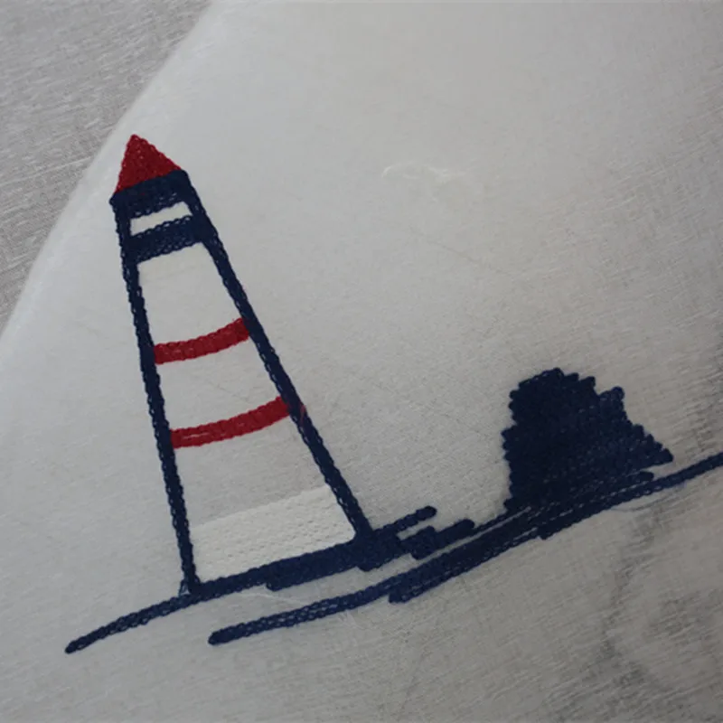 Шторы HTEXQ из мягкой ткани тюль для спальни лодки парусного окна Детские занавески