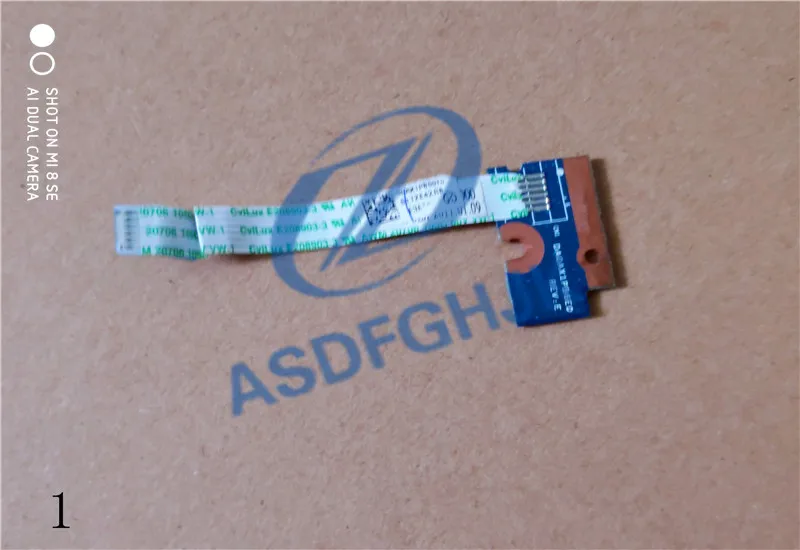 Для HP G56 G62 G72 для Compaq серии CQ62 WZSM Новая плата кнопки питания DA0AX1PB6E0 595204 001|Платы