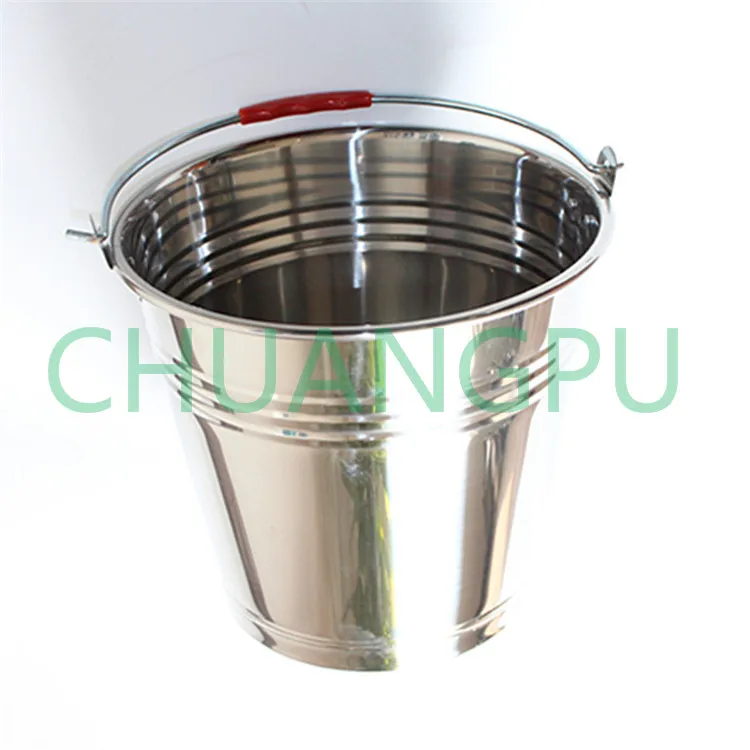 16 литров пищевой нержавеющей стали Портативный молочный ведро корова Доильная