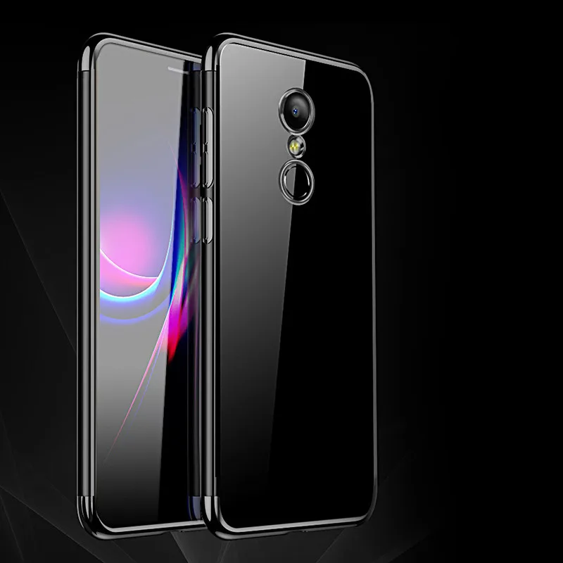 Роскошный покрытый ТПУ чехол для Xiaomi Redmi 7 7A 4X 5 Plus 6 6A Прозрачный Ультра Тонкий