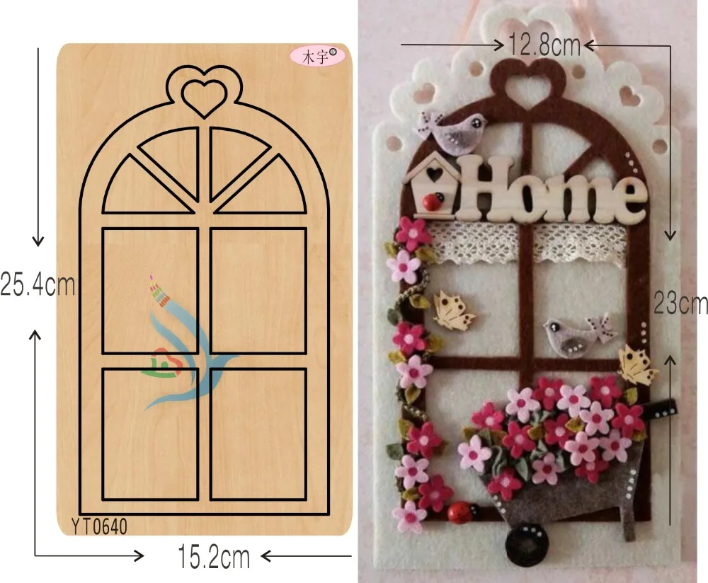 Love windows 2 DIY Новые Деревянные Пресс формы для скрапбукинга Thickness 15.8mm/muyu/YT0640 YT0640
