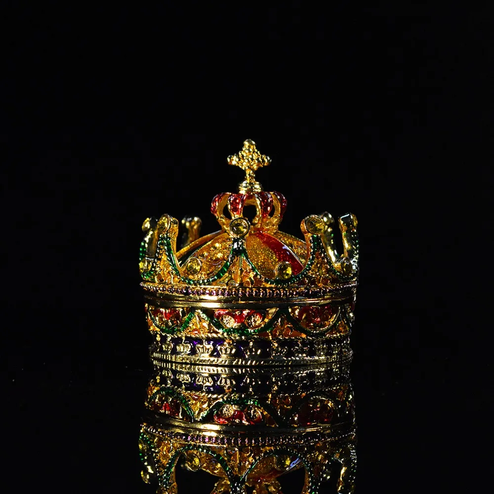 

QIFU Unique Exotic Style Crown for Jewelry Box Gift