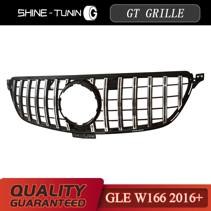 GT GTR решетка подходит для GLE Class W166 2016 + передняя сетчатая COUPE w292 GLE400 GLE450 без эмблемы