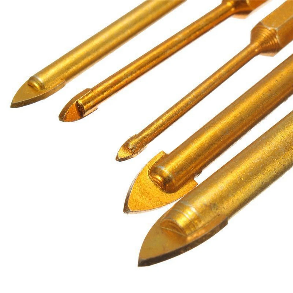 Набор сверл для столярного цемента набор из 5 твердосплавных насадок с 4 режущими