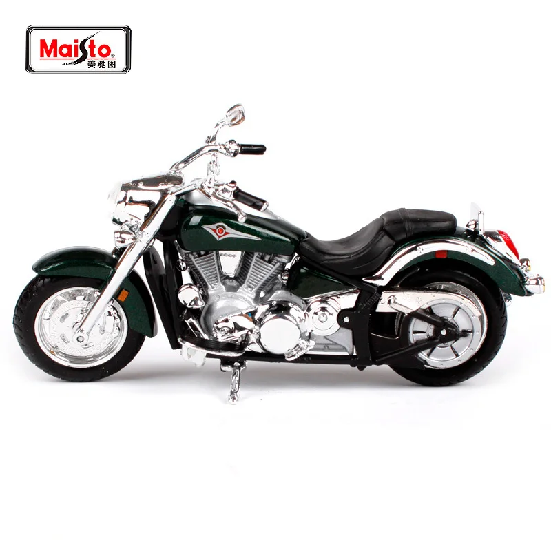 Модель мотоцикла MAISTO 1:18 Kawasaki Vulcan 2000 игрушка из литая под давлением новинка в