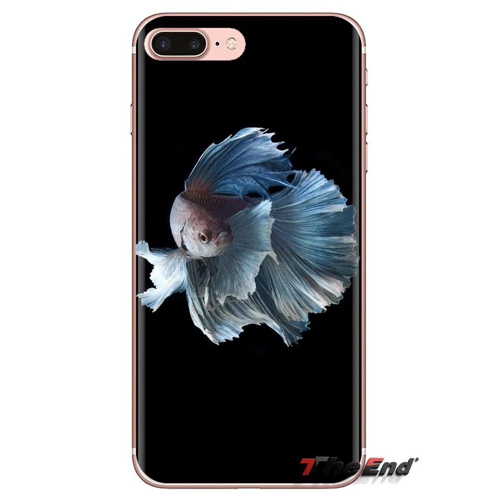 Для Oneplus 3T 5T 6T Nokia 2 3 5 6 8 9 230 3310 1 7 Plus 2017 2018 обои для телефона с голубым Betta Fish TPU чехол |