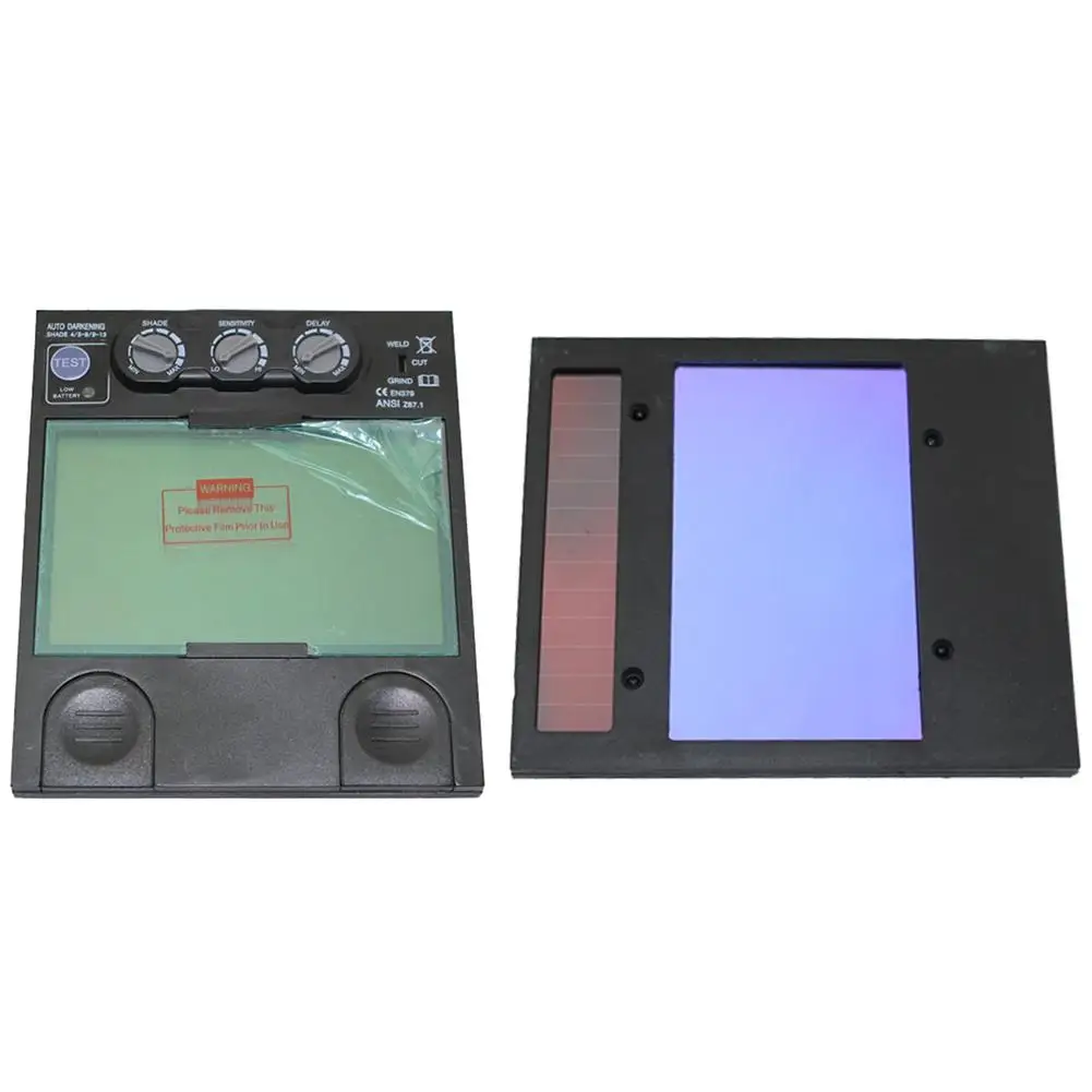 Automatic Helmet Shield Solar Welding Auto Varnishing Mask Replacement Head-Mounted Dimming Feature Protector Glasses | Автомобили и