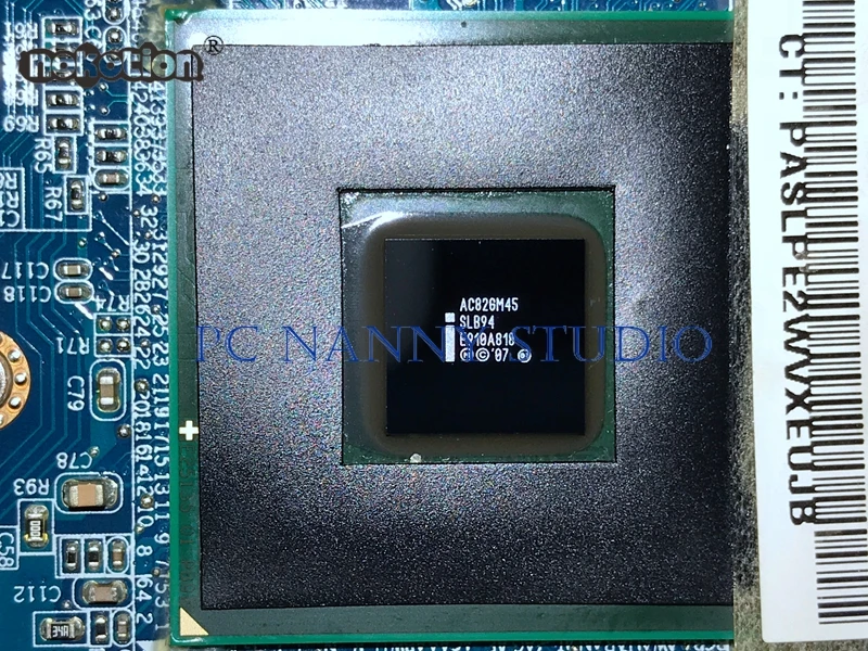 NOKOTION для материнской платы ноутбука hp Compaq CQ40 материнская плата 519098-001 LA-4101P GM45 DDR2 и бесплатный процессор работает