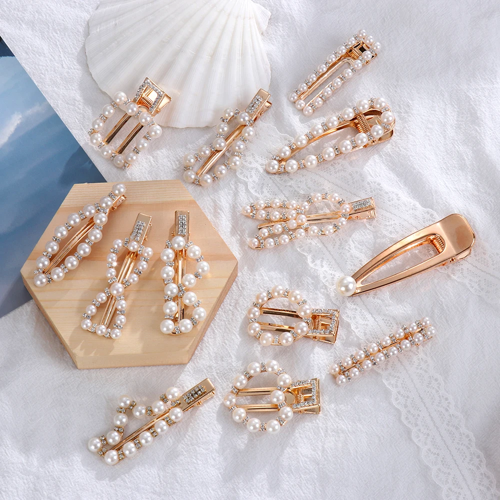 1 шт. металлические золотые жемчужные геометрические прямоугольные водные