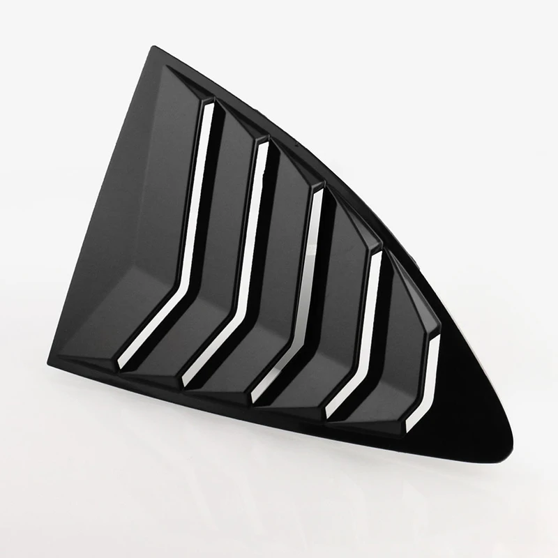 

1 Pair Black Side Window Louvers For TOYOTA 86 FOR SUBARU BRZ 5 Outlets Air Vent Car Styling Exterior Wind Net Accessories
