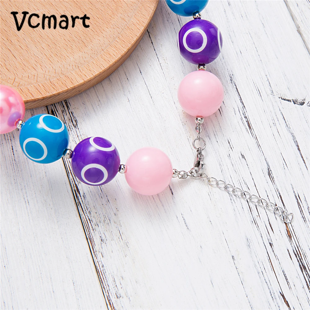 Vcmart 2018 Новый розовый цветок массивное ожерелье из бисера желтое милое