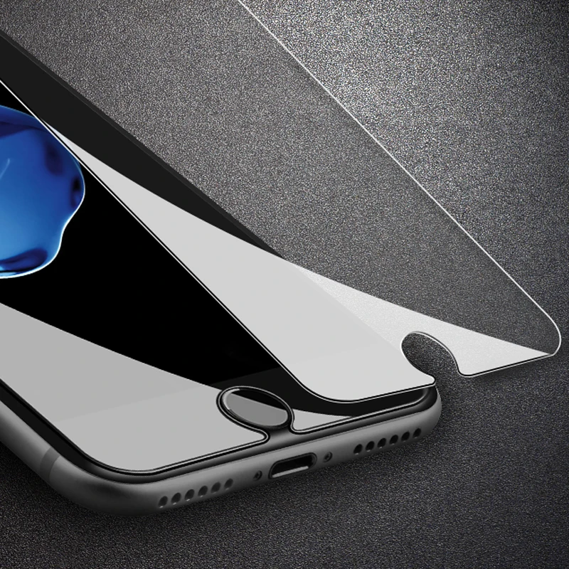 Wellzly для iphone 7 протектор экрана прозрачное стекло x more i5 i6 i6plus i8plus закаленное 5