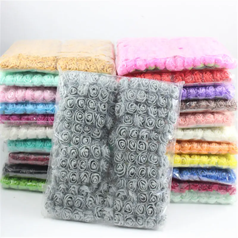 12 шт. искусственные розы из пенопласта 2 см | Дом и сад