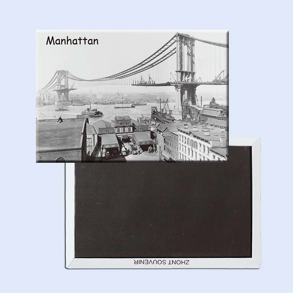 SOUVEMAG Manhattan_Bridge_Old открытка для путешествий магниты на холодильник 21144 сувениры по