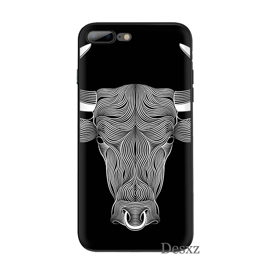 B5 Desxz сотовый телефон силиконовый чехол ТПУ для iPhone 7 8 6 6s Plus X XS Max XR 5 5S SE чехол крутой цифровой художественный чехол - Цвет: B5