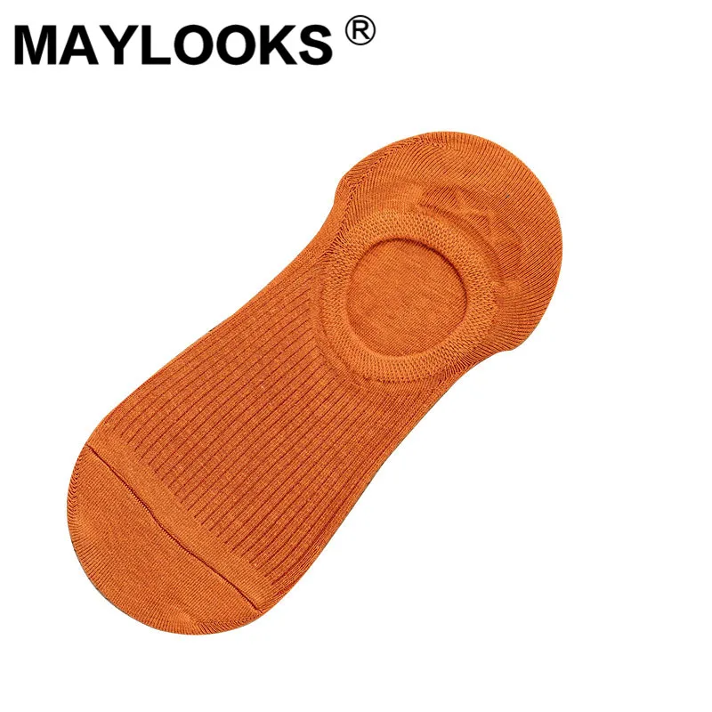 Maylooks Women's cotton retro invisible boat socks spring and summer new casual female shallow mouth W356 | Женская одежда