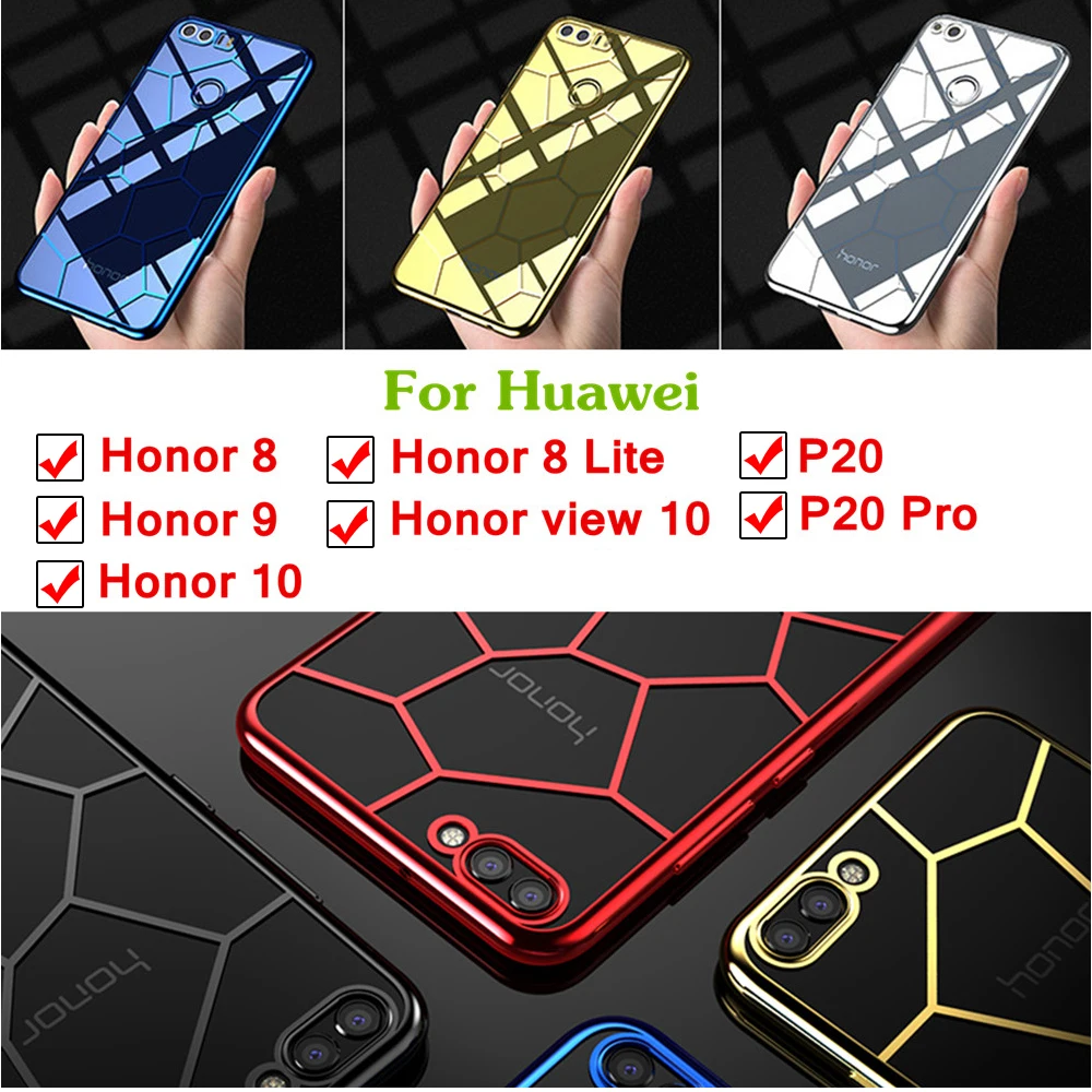 Case on honer 9 for Huawei honor view 10 cases 8lite 8 lite light p20 pro 20p p 20 huavei phone cover hauwei bumper coque fundas |