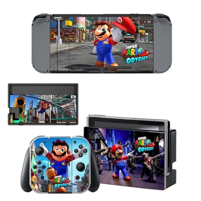 Mari o Zeld a Poke виниловая накладка на кожу, наклейка для Kind Switch NS консоли и геймпада, геймпада, игровой стикер, наклейки, протектор - Цвет: YSNS1006