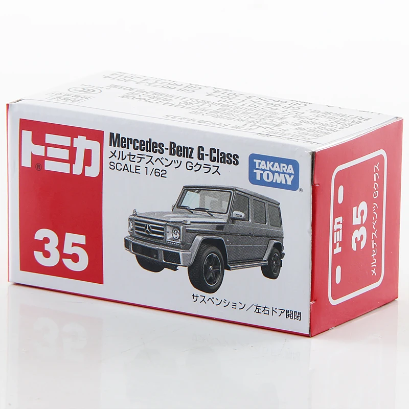 Модель автомобиля Takara Tomy Tomica 1:62 Mercedes Benz G Class металлический Литая Игрушечная