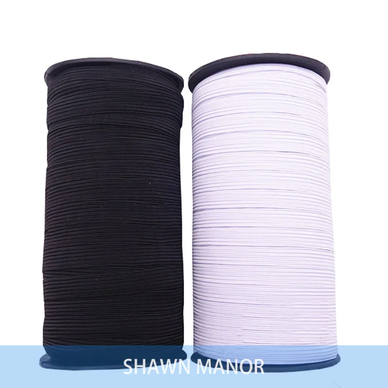 5 мм/6 мм ширина растягивающаяся тесьма Сделай Сам эластичная лента высокая