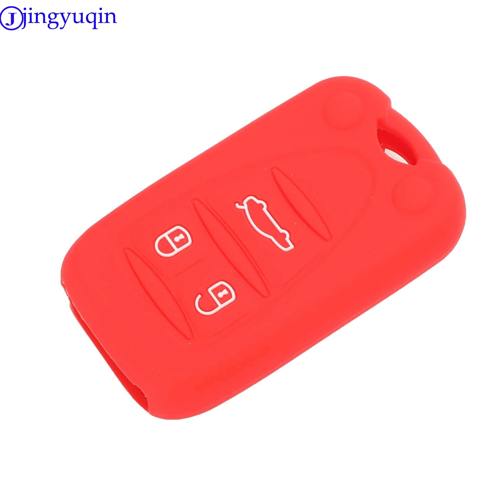 

3 buttons Silicone car key case cover shell holder for ALFA romeo 159 giulietta Brera 156 A159 Q4 GT 946 Spider car accessories