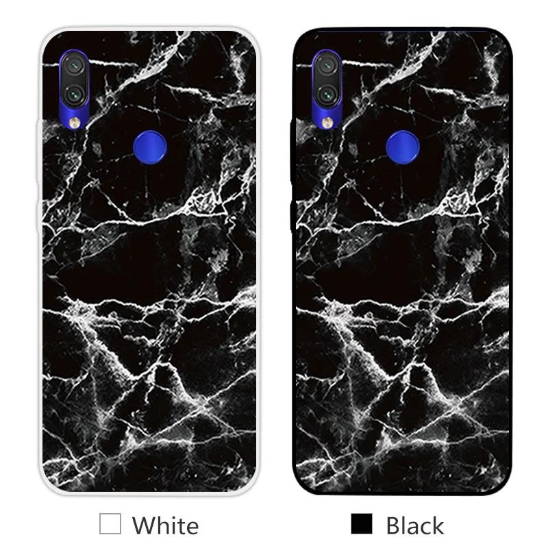 30 Для Xiaomi Redmi Note 7 TPU прозрачный силиконовый ультра тонкий чехол Дизайн Улыбка телефонные чехлы для Redmi Note 7 задняя матовая крышка - Цвет: 30