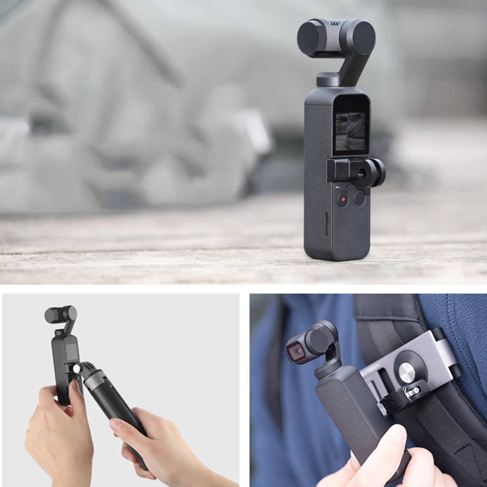 Для DJI Osmo Pocket L кронштейн + 1/4 винтовой адаптер Универсальный Комплект из трех