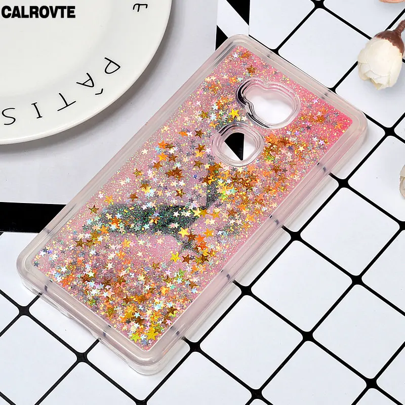 Case For Huawei Honor 5X/GR5/Honor Play 5X/KIW-TL00 KIW-TL00H Honor5X Liquid Soft Silicone Cover Quicksand Glitter Dynamic Bling |