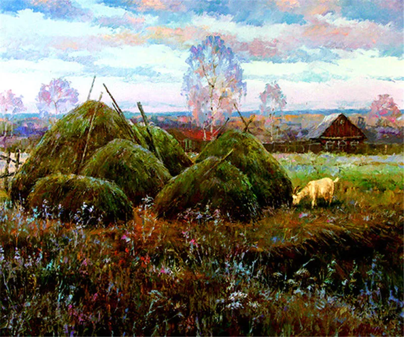 5D алмазная вышивка Land of idyllic beauty, алмазная вышивка крестиком, Кристальные квадратные алмазные наборы, декоративная Алмазная картина «сделай сам»