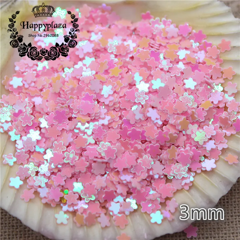 10000pcs/pack 3mm Multicolor Shiny AB Mini Flower Loose Sequins Paillettes Crafts Sewing/Nail Art DIY Accessories | Дом и сад