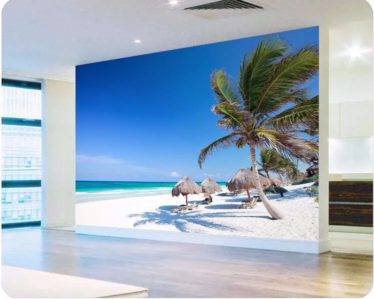 Beibehang фото обои 3d живопись HD море спальня Фреска Лето гостиная 3d полы большие настенные фотообои бумага домашний декор
