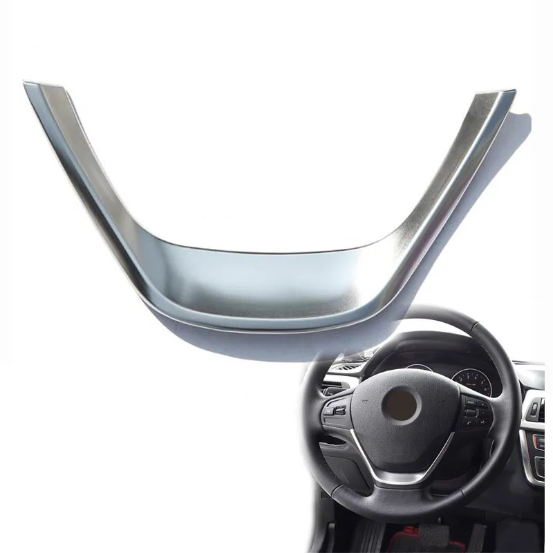

CAR STYLING 3D sticker steering wheel trim decoration frame cover sticker accessories fit for 1 3 Series F30 F20 F10 118I 320LI