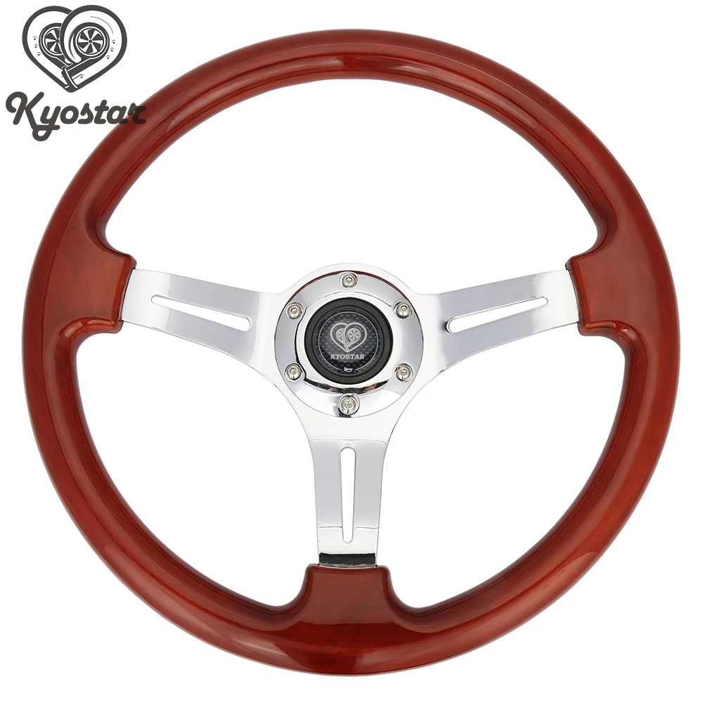 Рулевое колесо под дерево Nob Classic 350 мм Автомобильное универсальное рулевое из